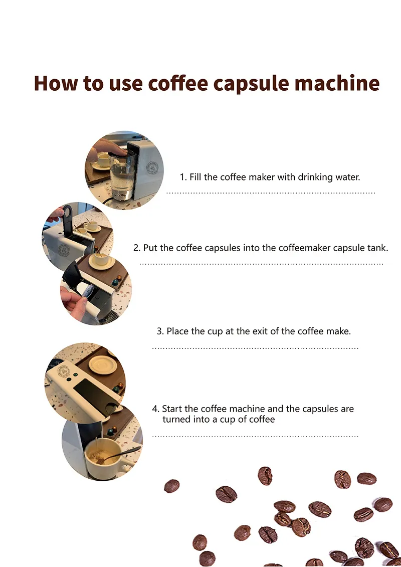 capsuled coffee empty